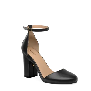 The Jocelyn - Coal Satin 4 Block