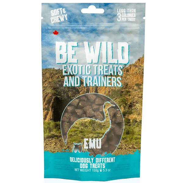 this&that Canine Co. Be Wild Treats and Trainers; Emu Dog Treats