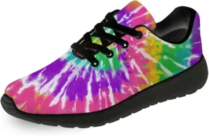 Tie Dye Shoes for Men Women Tennis Shoes Comfortable Walking Sneakers Gifts for Him Her