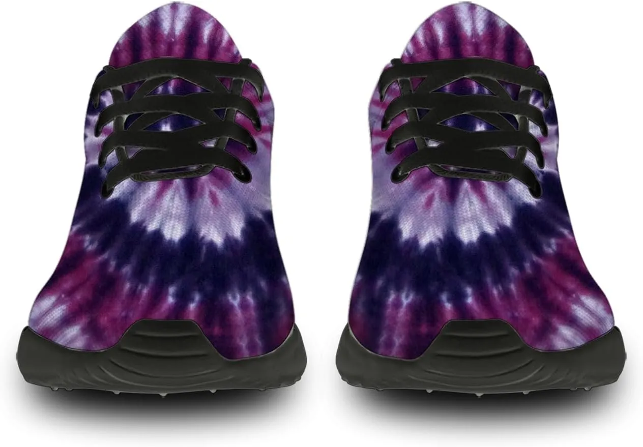 Tie Dye Shoes for Men Women Tennis Shoes Comfortable Walking Sneakers Gifts for Him Her