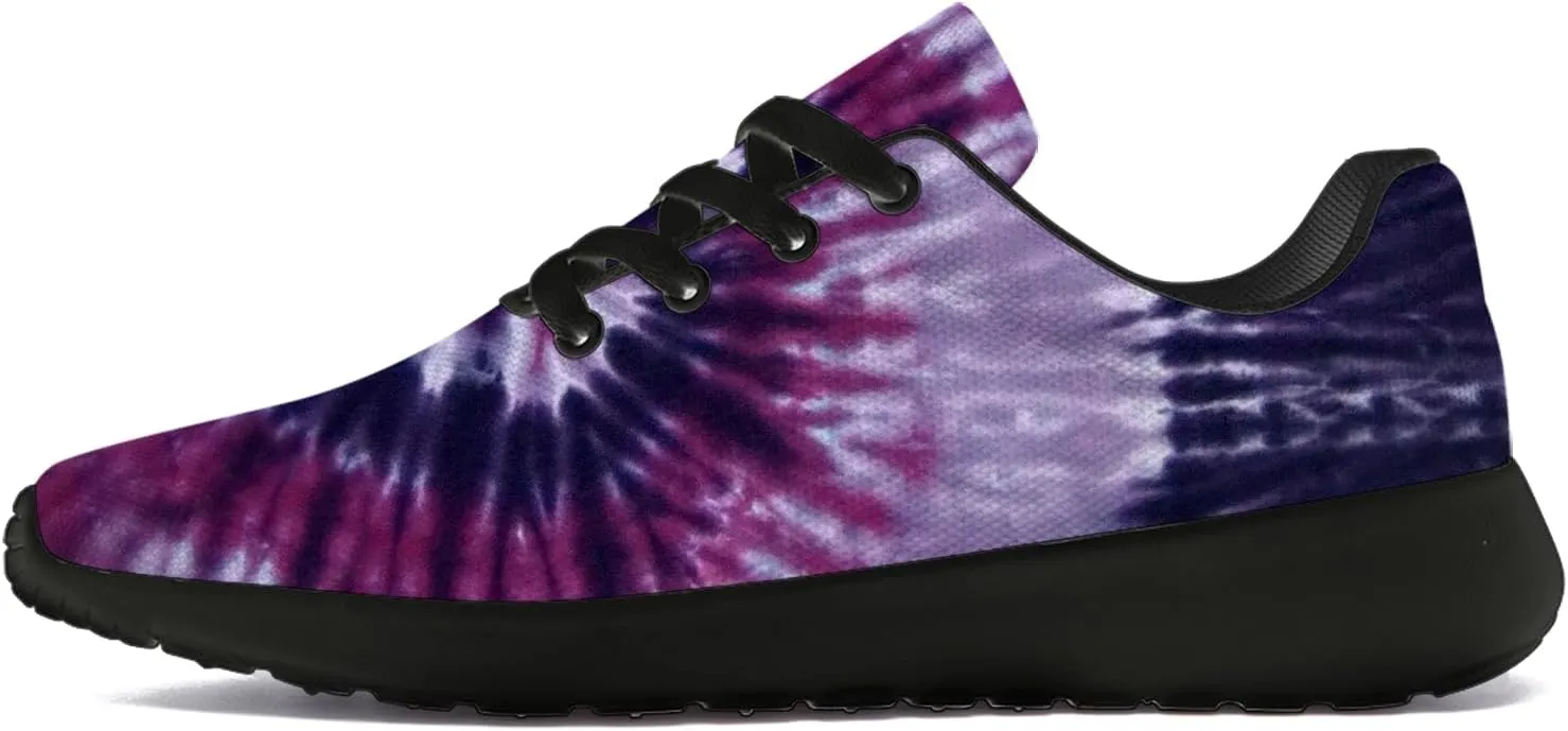 Tie Dye Shoes for Men Women Tennis Shoes Comfortable Walking Sneakers Gifts for Him Her