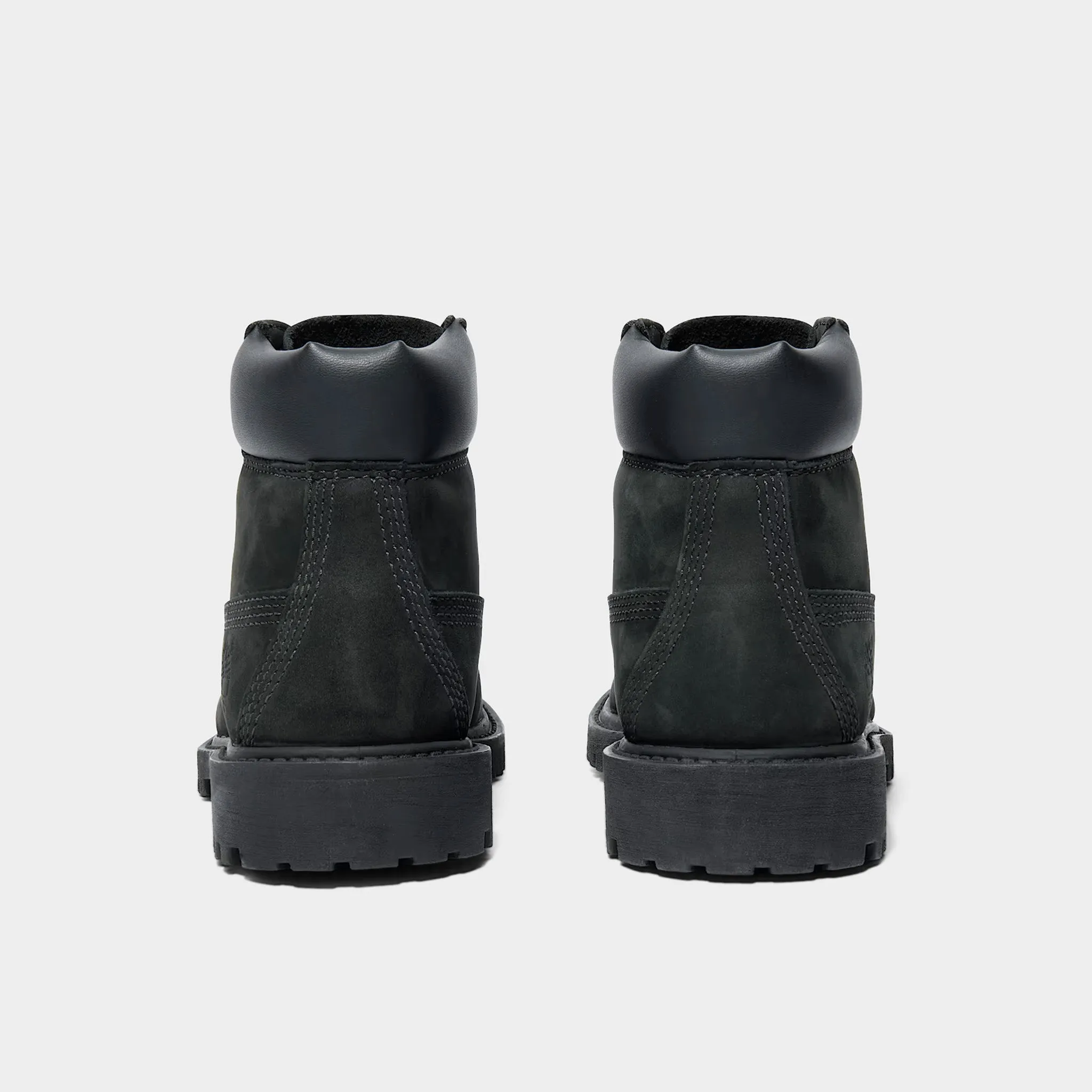 Timberland Childrens' 6 Inch Waterproof Boots / Black Nubuck