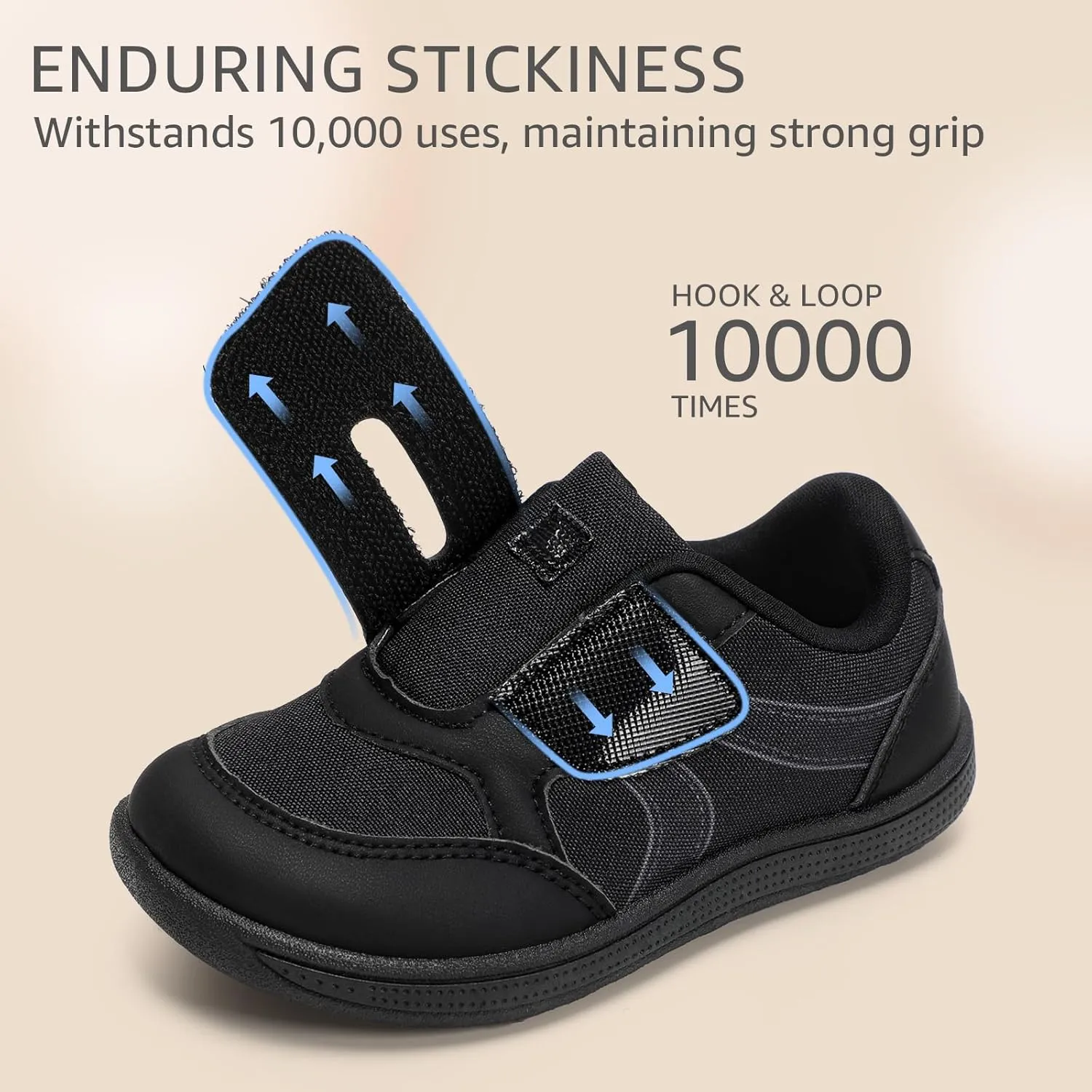 Toddler Wide Toe Box Barefoot Shoes Boys Girls Sneakers Kids Tennis Shoes Preschool Non Slip Lightweight Comfortable First Walking Shoes Running Outdoor Activities