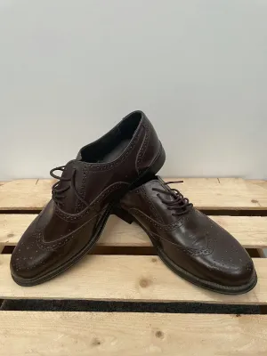 Vintage Leather Brogues by Clifford James  - Size 9
