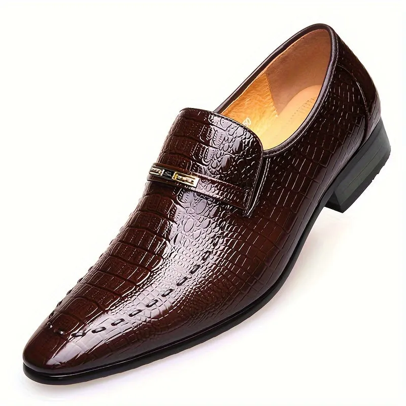 Wedding Brown Shoes For Men |  Premium PU Leather Loafers - Office Footwear