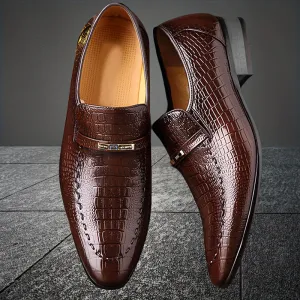 Wedding Brown Shoes For Men |  Premium PU Leather Loafers - Office Footwear
