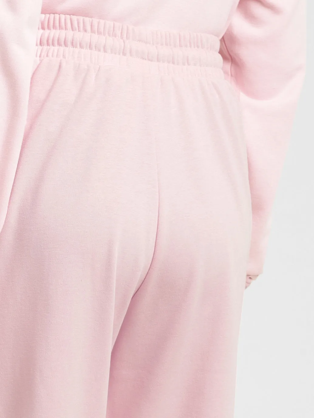 Women's High Rise Pink Regular Fit Joggers