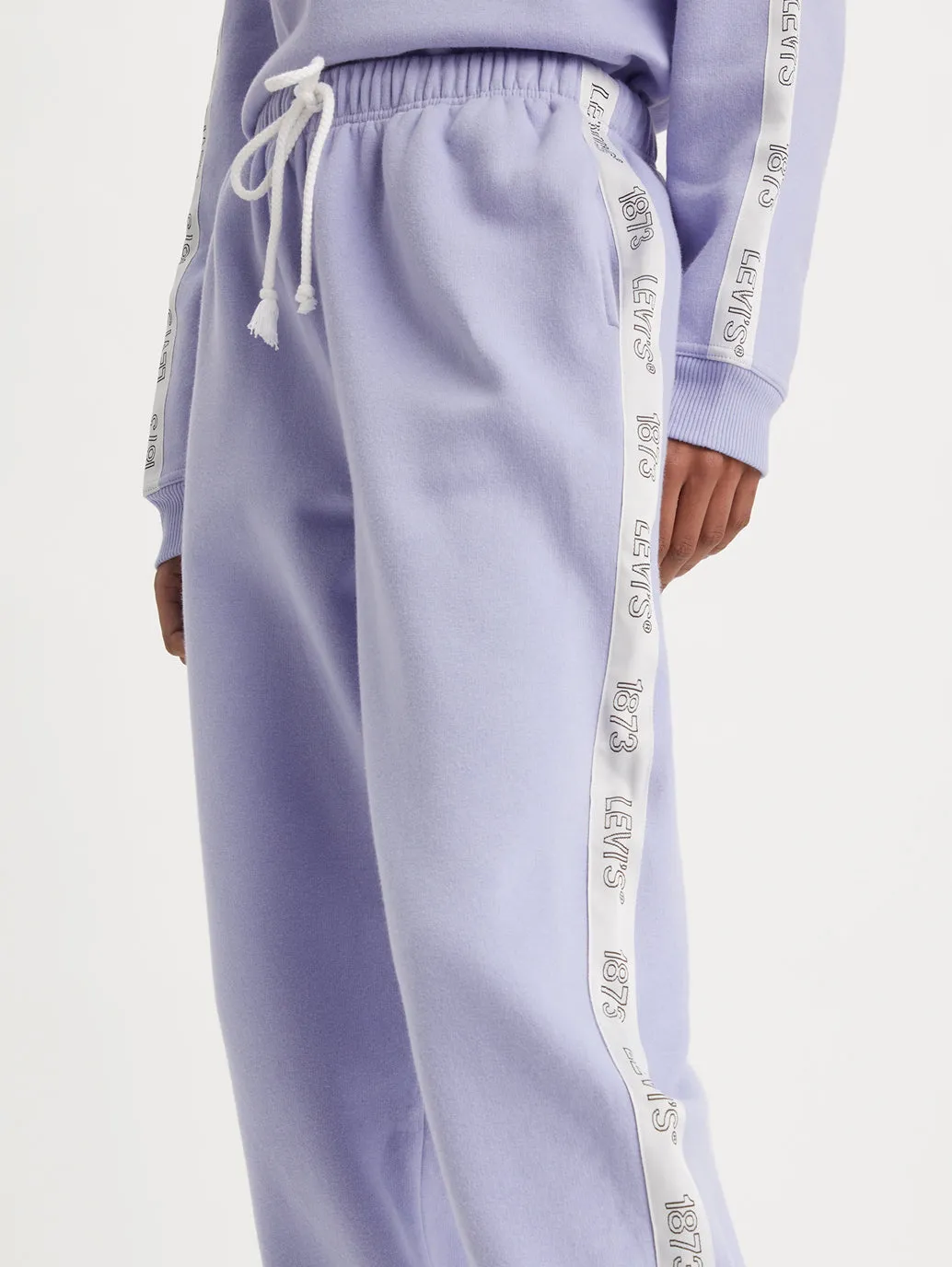 Women's Mid Rise Lavender Jogger Trousers