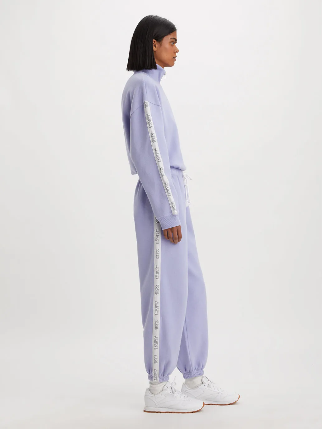 Women's Mid Rise Lavender Jogger Trousers