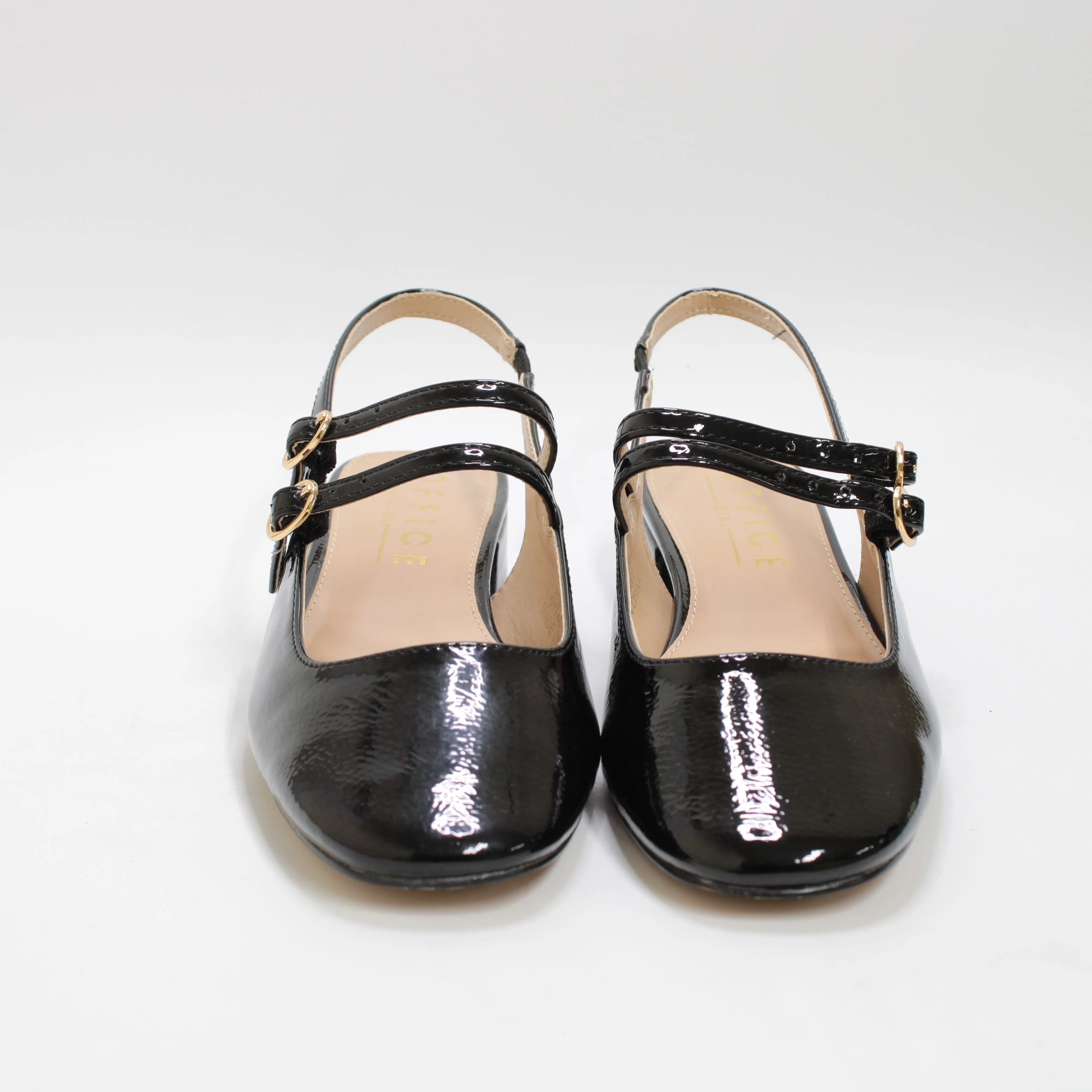Womens Office Fearless Slingback Mary Jane Black